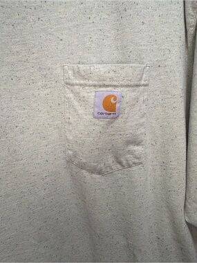 Carhartt Men's Short Sleeve Pocket T-Shirt in sage Heather